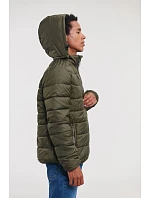 Pánská Nano bunda s kapucí 10. dark olive model 22473337 - Russell Athletic Pánská Nano bunda s kapucí 10. dark olive model 22473337 - Russell Athletic