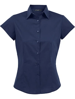 SOL'S Elastická halenka s krátkým rukávem dark blue model 22519403