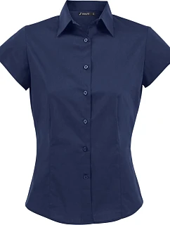 SOL'S Elastická halenka s krátkým rukávem dark blue model 22519403