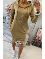 model 18743558 velbloudí šaty - K-Fashion model 18743558 velbloudí šaty - K-Fashion