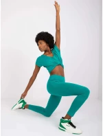 Legíny AP LG A 002 tmavo zelená