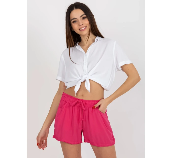 Dámské šortky model 18339213 fuchsiová - FPrice