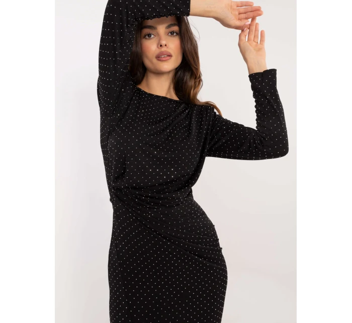 Šaty DHJ SK 18206.67 čierne