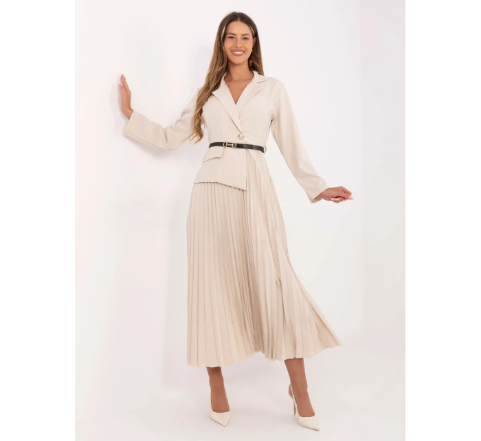 Šaty IT SK 21599.80 svetlo béžová