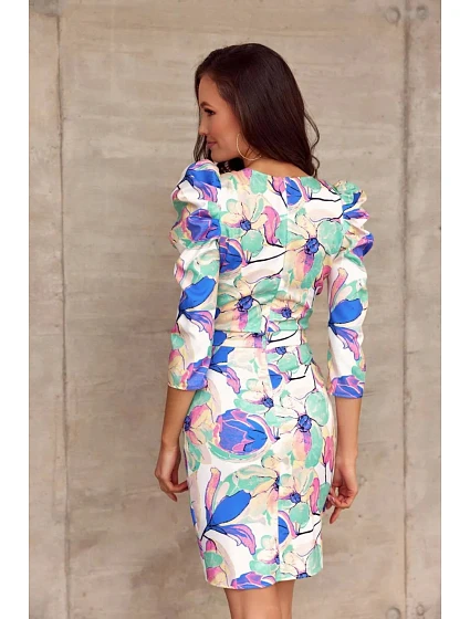 Dámské šaty model 18909744 mix barev Roco - Roco Fashion