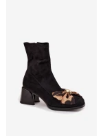 Topánky na podpätku model 220203 Step in style