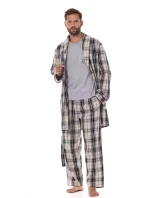 Pánske pyžamo L&L 2473 Ben cr/r M-3XL Pánske pyžamo L&L 2473 Ben cr/r M-3XL