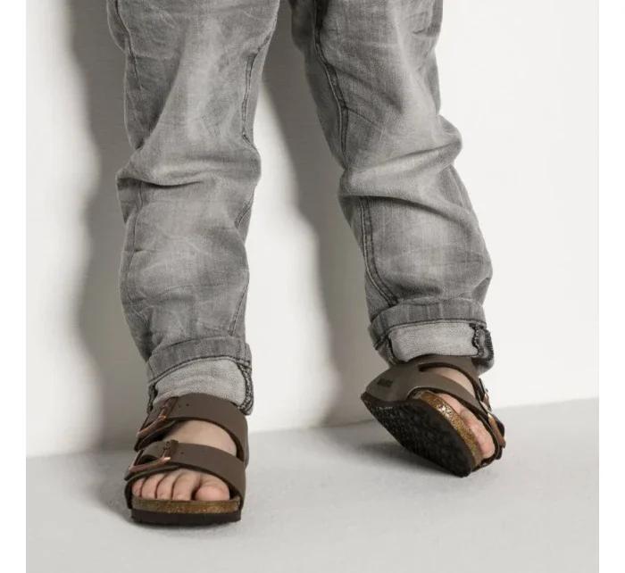 Dětské žabky Arizona Kids Mocha model 20701442 - Birkenstock Dětské žabky Arizona Kids Mocha model 20701442 - Birkenstock