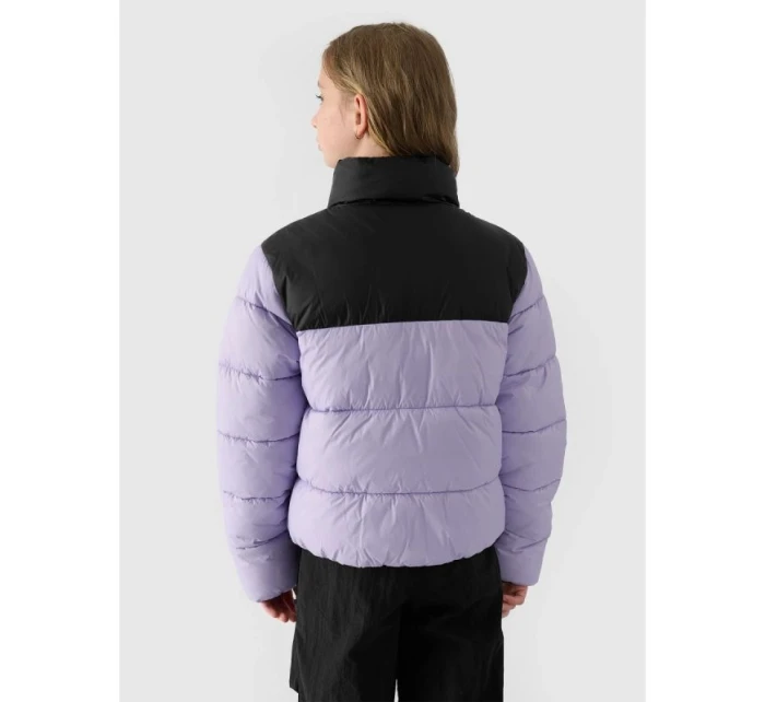 Dívčí péřová bunda se syntetickou výplní Junior model 21892842 - 4F