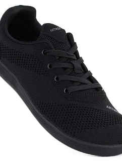 Športová ľahká pohodlná barefoot obuv čierna Artiker 58C1912