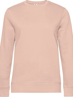 B&C QUEEN Crew Neck_° Dámska mikina 01.W01Q soft rose