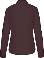 K 549 Popelínová halenka s dlouhým rukávem brown model 22510292 - Kariban