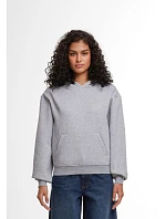 BY 444 Dámská oversize mikina s kapucí "Loose Fit" model 22457012 heather grey - Build your Brand BY 444 Dámská oversize mikina s kapucí "Loose Fit" model 22457012 heather grey - Build your Brand