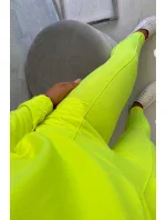 Tepláková súprava žltá neónová