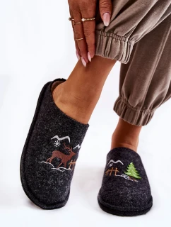 Domácí pantofle Big Star model 21600968 Černá a béžová - Big Star Shoes