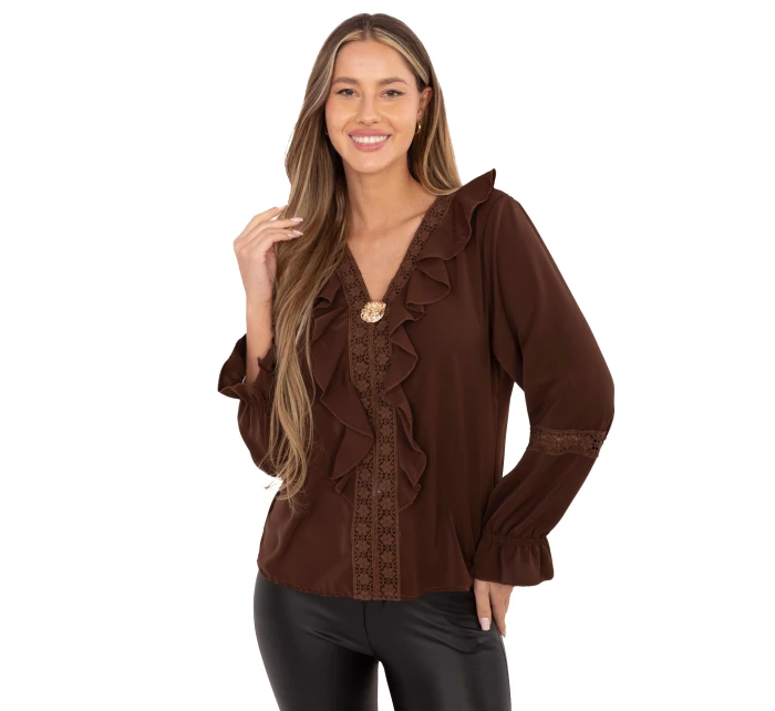 Blúzka IT BZ 8738.24 hnedá