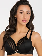 Dámska podprsenka K810 Yoko Black - Gorsenia