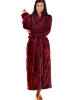 Dámsky župan LIlly extra 2120 burgundy - Vestis