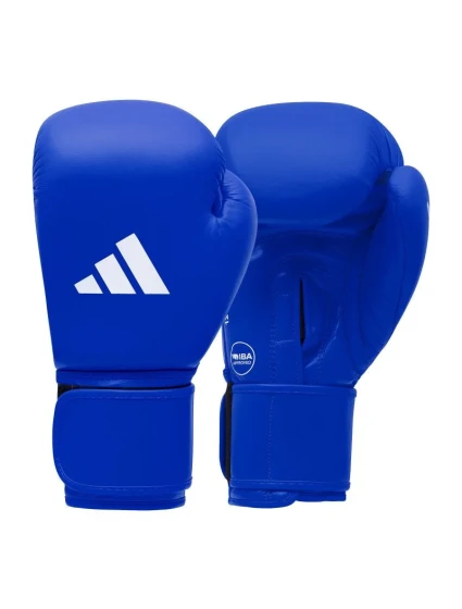 Turnajové boxerské rukavice adidas so schválením IBA modré Turnajové boxerské rukavice adidas so schválením IBA modré
