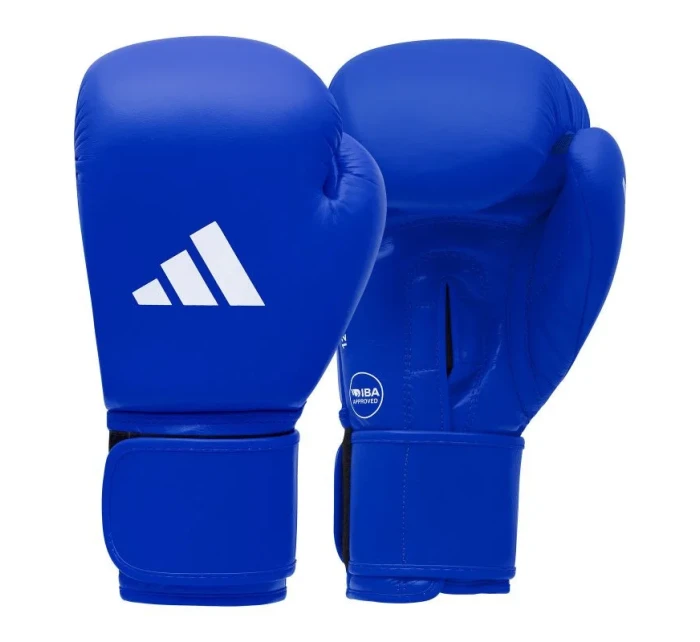 Turnajové boxerské rukavice adidas so schválením IBA modré Turnajové boxerské rukavice adidas so schválením IBA modré