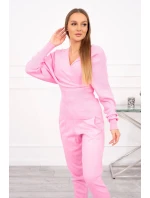 Dvoudílný model 18749424 set světle růžový - K-Fashion