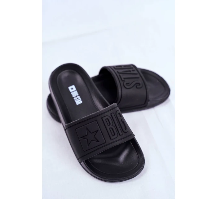 Klapki Dziecięce Big Star Czarne DD374157 Klapki Dziecięce Big Star Czarne DD374157