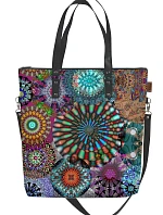 Nákupná taška Maxa Karuzela modrá - Bertoni