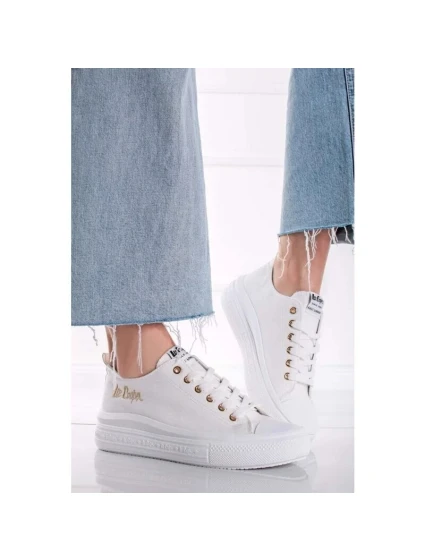 Dámska športová obuv W LCW-24-44-2462L White - Lee Cooper