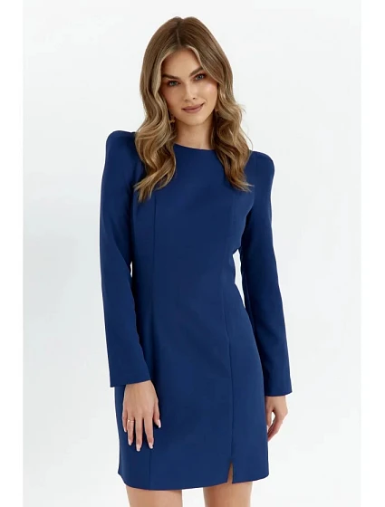 Dámské šaty model 22144410 tmavě modré - Moe