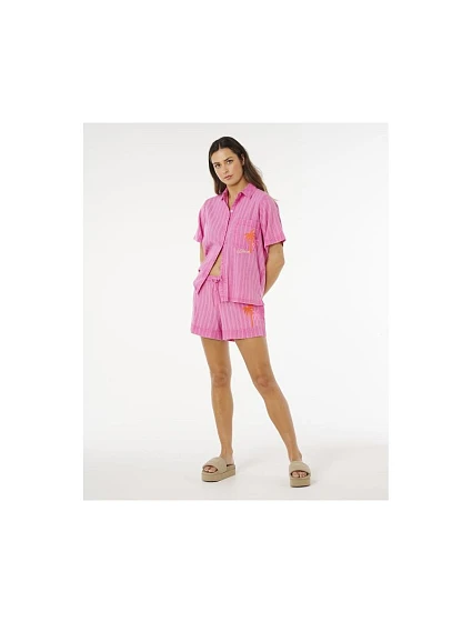 Szorty damskie Malibu Short różowe dámské model 22245866 - Rip Curl Szorty damskie Malibu Short różowe dámské model 22245866 - Rip Curl