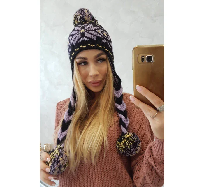 Kostkovaná čepice model 18751491 - K-Fashion