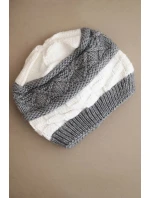 Čepice s rolováním Magda K293 camel