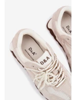 Dámské kožené semišové tenisky MK61-0705 šedé