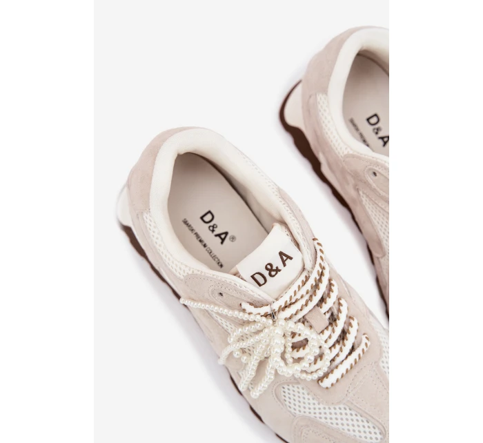 Dámské kožené semišové tenisky MK61-0705 šedé