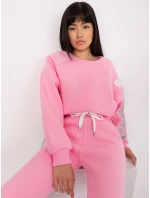 Spodnie dresowe EM DR HS 21 model 18741315 różowy - FPrice Spodnie dresowe EM DR HS 21 model 18741315 różowy - FPrice