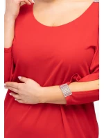 Dámské šaty model 18913708 červené - Karko