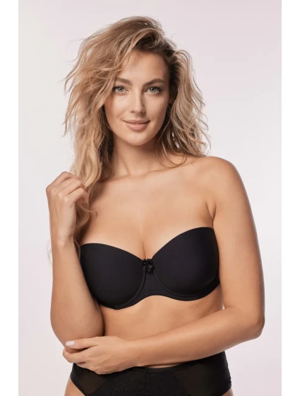 Dámská podprsenka model 20527039 Černá - MEFEMI BY NIPPLEX Dámská podprsenka model 20527039 Černá - MEFEMI BY NIPPLEX