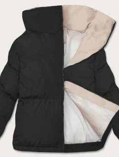 Černá bunda typu pro přechodné období model 21345430 - J.STYLE