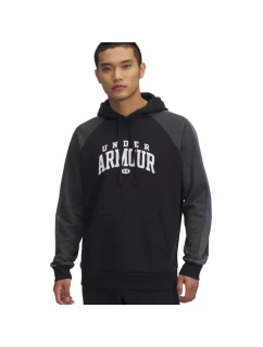 Pánská mikina Rival Fleece Colorblock Hoodie black model 21812664 001 pánská - Under Armour
