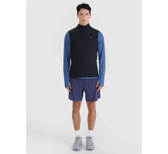 Pánské běžecké tričko bez rukávů model 21882618 - 4F