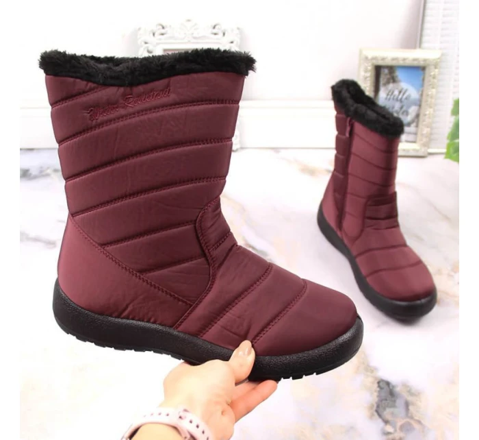 NEWS W EVE378B zateplené snehové topánky