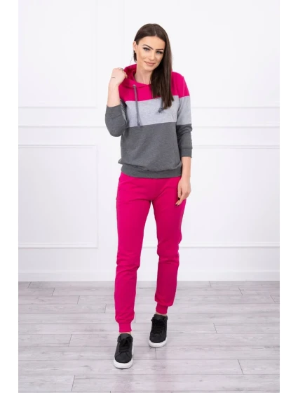 model 18742399 barevná pruhovaná souprava - K-Fashion model 18742399 barevná pruhovaná souprava - K-Fashion