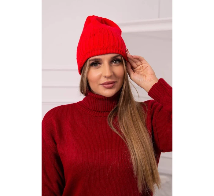 Dámská čepice Irmina model 18751863 červená - K-Fashion
