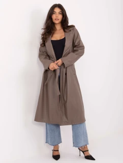 IT EN A8393.81 sivý a béžový kabát