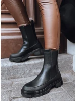 Dámské kozačky černé Dstreet model 21971284 - FashionStreet