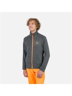 Rossignol Blackside Fleece Fz Mikina šedá