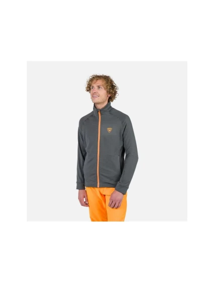 model 21451569 Fleece Fz mikina šedá - Rossignol model 21451569 Fleece Fz mikina šedá - Rossignol