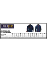 Fleece Jacket Pracovní bunda z 64. black model 22462306 - ProJob Fleece Jacket Pracovní bunda z 64. black model 22462306 - ProJob