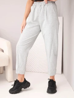 Nohavice s vreckami Summer Punto sivé