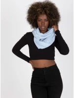 Dámská šála AT CH světle modrá model 17434206 - FPrice Dámská šála AT CH světle modrá model 17434206 - FPrice